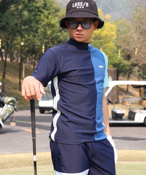 tシャツ (RM)「LUXE/R GOLF」COOL ＆ DRY ストレッチ スムース