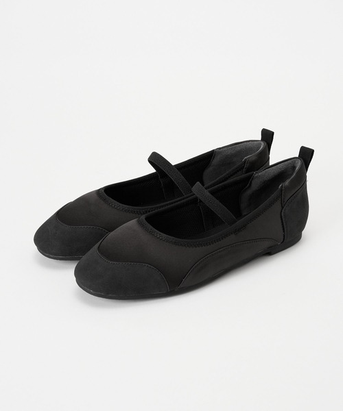 【美品】barfalle バレエシューズ 黒 40 Adèle -Foil Black フォイル ブラック – kurun TOKYO