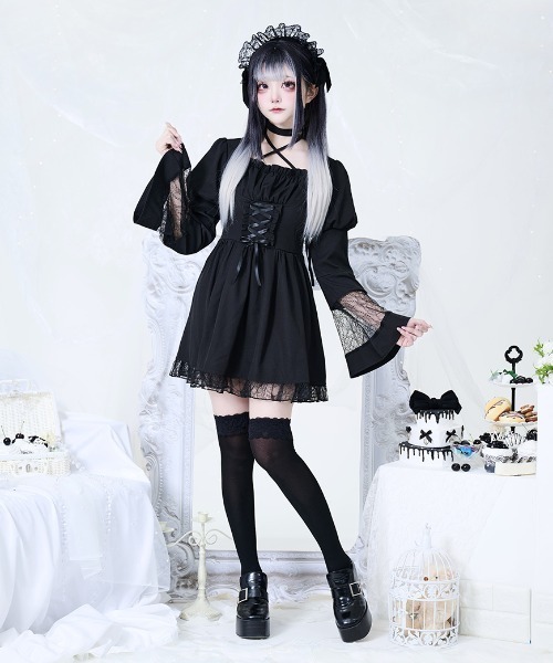 多様な ililil ワンピース 「ililil/イルイルイル」「RE：魔法使い地雷 ワンピース