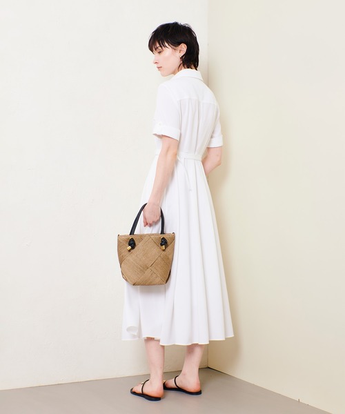 allureville ワンピース サッカースキッパーターンバック