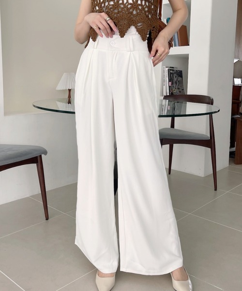 Ada. スラックス パンツ 「高身長対応サイズあり」ボックスタック