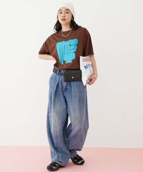 MIRROR STOKE ワイドパンツ ジーンズ デニム デニムパンツ 「WEB限定