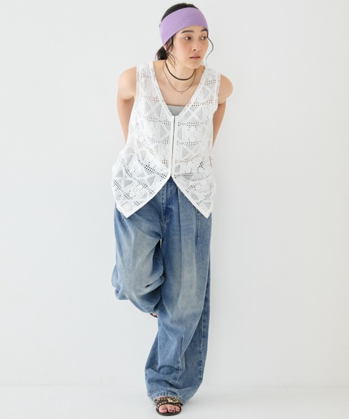 MIRROR STOKE ワイドパンツ ジーンズ デニム デニムパンツ 「WEB限定