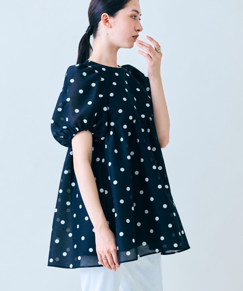 ☆新品完売☆29700円☆AudieaMuses☆ドットペプラムブラウス☆38☆ 楽天市場】ドットペプラムブラウス／オーディア ミューズ（Audie a
