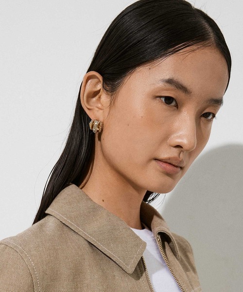 CHARLES ＆ KEITH（チャールズ&キース） フープ ピアス Aine エネ