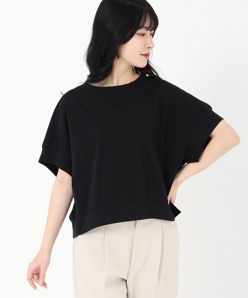 tシャツ プレミア天竺＿ドルマンスリーブＴシャツ　Tシャツ・カットソー レディース