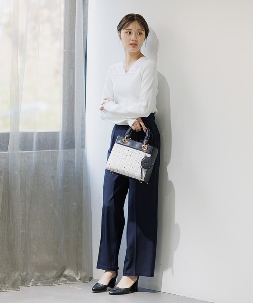 「Andemiu」 2WAYバッグ FREE ホワイト系その他 レディース_画像3