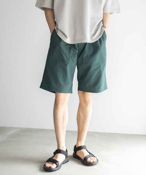ダークグレー ショートパンツ 3サイズ展開XS-M】タックショートパンツ【低身長サイズ有