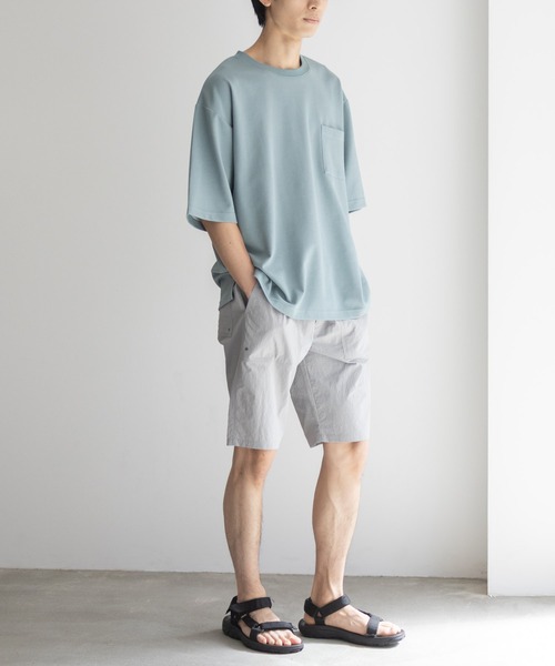 バンデル ネイビー×グレー ハーフパンツ M NAVY パンツ アクティブショートパンツ メンズ レディース : ZOZOTOWN