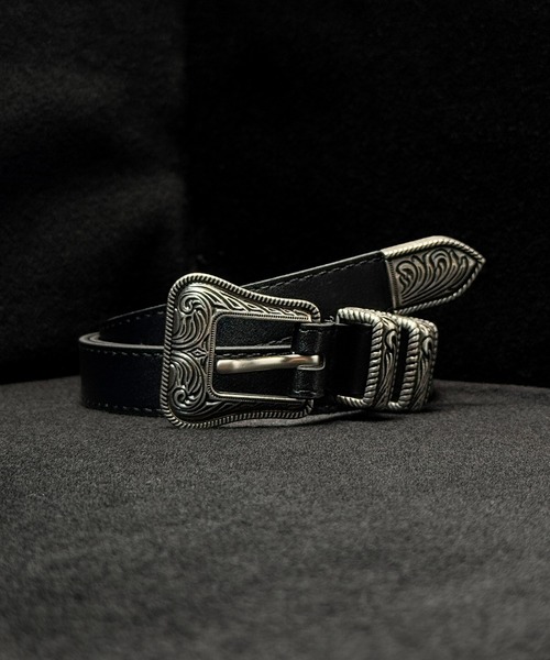 CALIFORNIA OUTFITTERS ベルト 5A24 アンティーク シルバーウエスタン