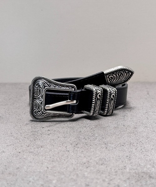 CALIFORNIA OUTFITTERS ベルト 5A24 アンティーク シルバーウエスタン