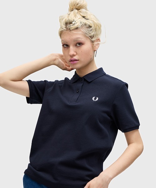 「FRED PERRY」 半袖ポロシャツ 10 ベージュ レディース FRED PERRY 「FRED PERRY」 半袖ポロシャツ 10 ベージュ