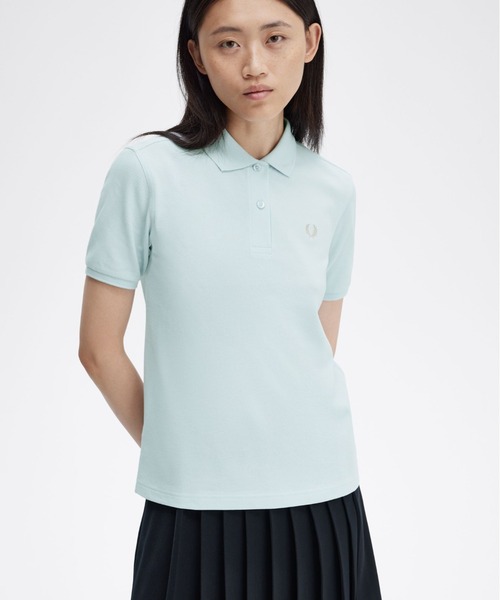 「FRED PERRY」 半袖ポロシャツ 10 ベージュ レディース FRED PERRY 「FRED PERRY」 半袖ポロシャツ 10 ベージュ