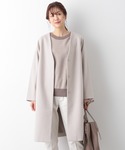 「GLOBAL WORK」 ノーカラーコート ...の詳細画像3