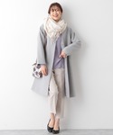 「GLOBAL WORK」 ノーカラーコート ...の詳細画像5
