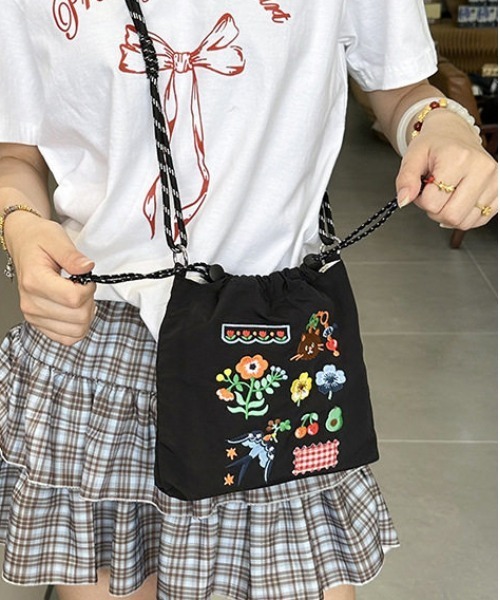 FREE STYLISTS サコッシュ ショルダーバッグ バッグ ミニ Y2K ミニ