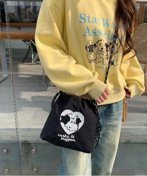 FREE STYLISTS サコッシュ ショルダーバッグ バッグ ミニ Y2K ミニ