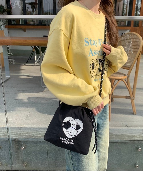 FREE STYLISTS ショルダーバッグ バッグ Y2K ミニサコッシュ