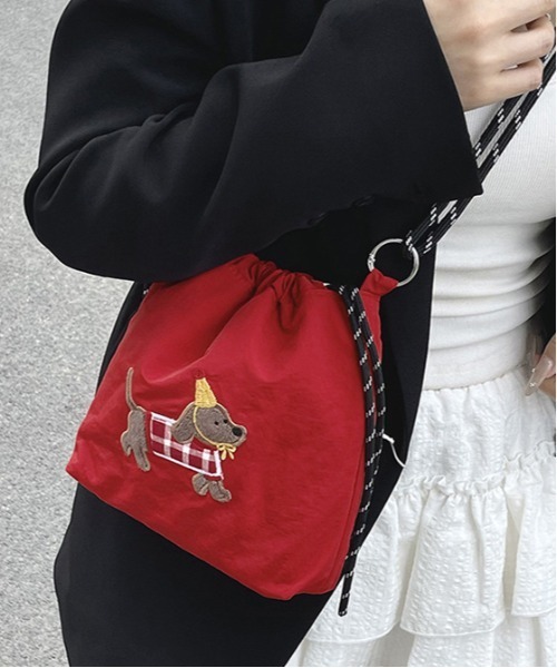 FREE STYLISTS ショルダーバッグ バッグ Y2K ミニサコッシュ