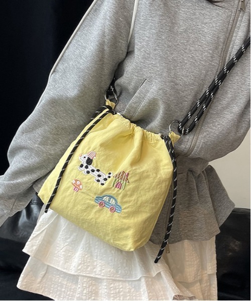 FREE STYLISTS ショルダーバッグ バッグ Y2K ミニサコッシュ