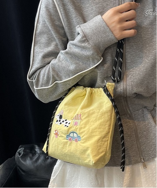FREE STYLISTS ショルダーバッグ バッグ Y2K ミニサコッシュ
