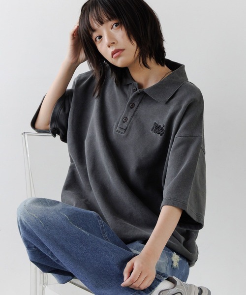 トレーナー スウェット 「UNISEX」ピグメントルーズポロ レディース メンズ