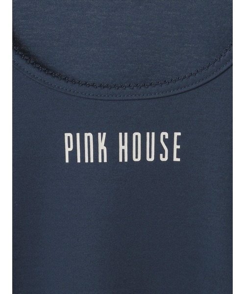 新品未使用ピンクハウスワッペンTシャツ PINK HOUSE tシャツ ロゴパフカットソー レディース : ZOZOTOWN