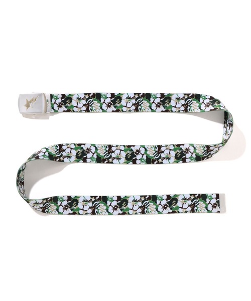 A BATHING APE ベルト ABC RESORT CAMO GI BELT メンズ