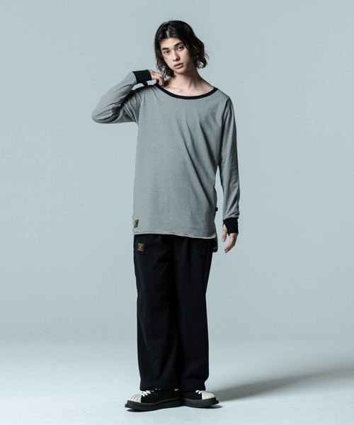 「glamb」 長袖Tシャツ M ホワイト メンズ