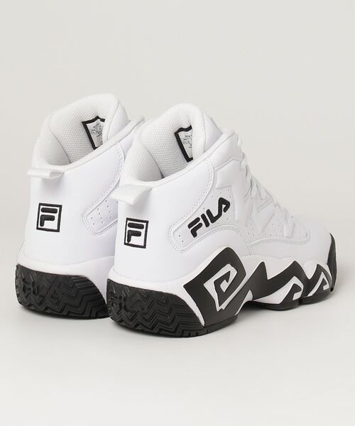 【美品】FHE102 ホワイト/ブラック シューズ26.5cm FILA スニーカー フィラ - MB WHITE 「FHE102-00」 メンズ