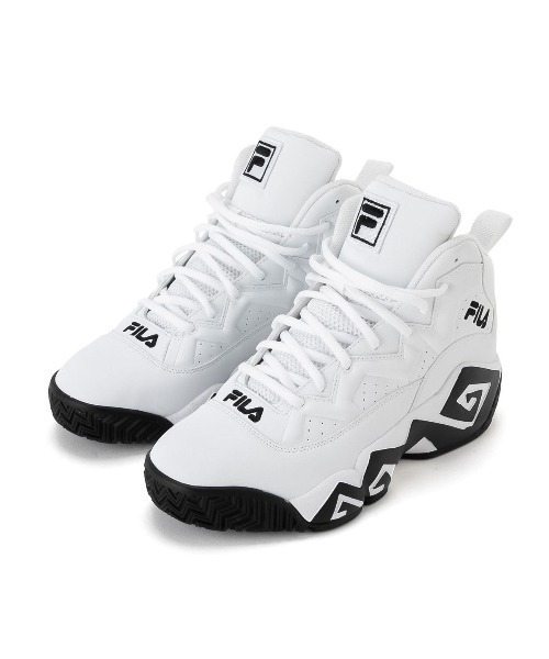 【美品】FHE102 ホワイト/ブラック シューズ26.5cm 楽天市場】FILA MB FHE102 001/BLACK 005/WHITE 国内正規品