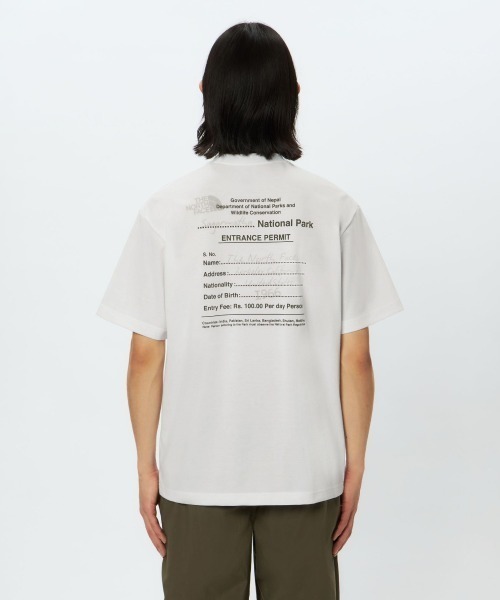 THE NORTH FACE tシャツ S/S ENTRANCE PERMISSION TEE（ザ