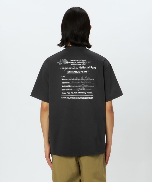 THE NORTH FACE tシャツ S/S ENTRANCE PERMISSION TEE（ザ