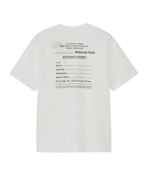 ︎☺︎sou☺︎☺︎　3/3個口 THE NORTH FACE tシャツ S/S ENTRANCE PERMISSION TEE（ザ