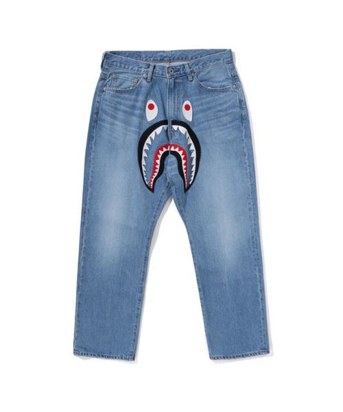 A Bathing Ape デニムカーゴパンツ A BATHING APE アベイシングエイプ デニム ジョガー カーゴ