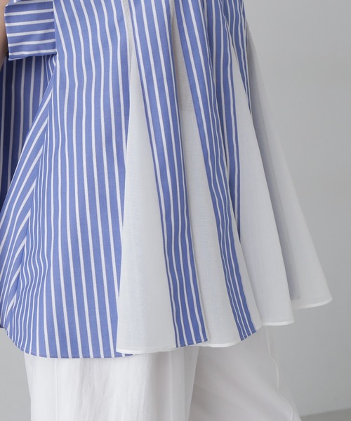 【早い者勝ち】新品ADORE クリアストライプブラウス - ブラック 完売品 ADORE｜◇クリアストライプブラウス | Rakuten Fashion(楽天