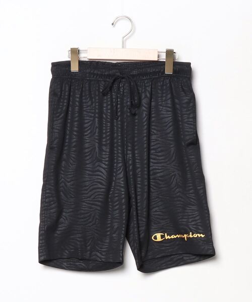 Champion ハーフパンツ M ブラック Champion 「Champion」 ハーフパンツ M ブラック メンズ