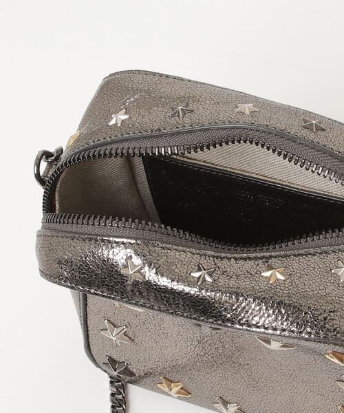 JIMMY CHOO 「JIMMY CHOO」 SUNNY スタッズ ショルダーバッグ