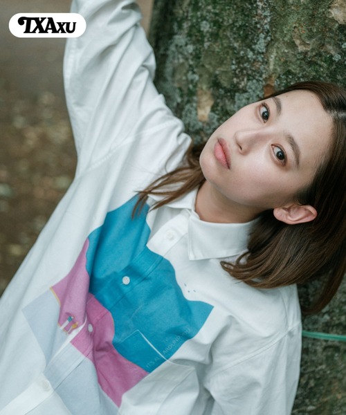 TXA シャツ 坂内拓 Printed Shirt メンズ レディース : ZOZOTOWN Yahoo