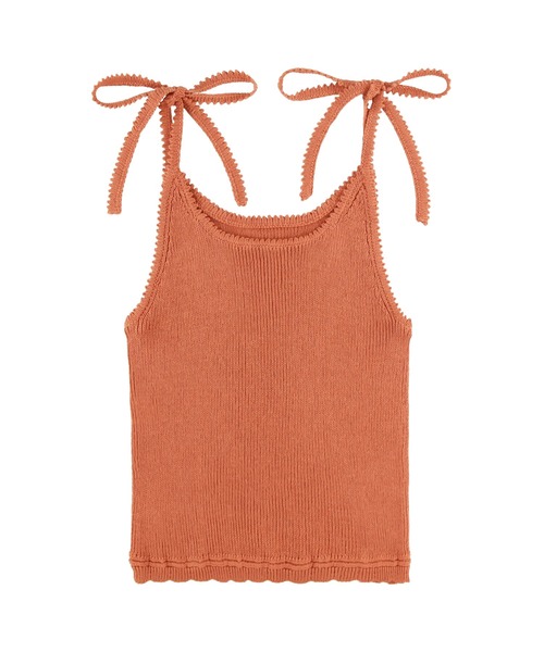 ALEXIA STAM（アリシアスタン） キャミソール Ribbon Knit Camisole 