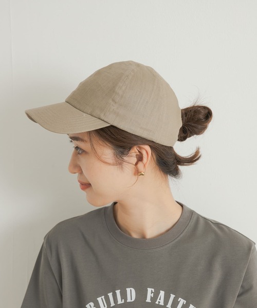 「URBAN RESEARCH DOORS」 キャップ - ブラック レディース_画像3