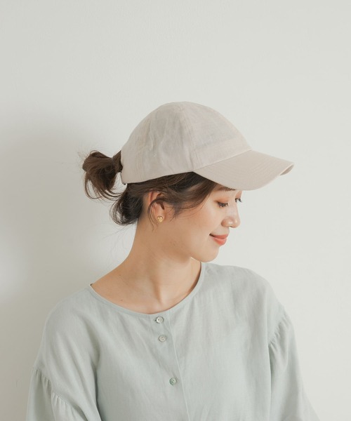 「URBAN RESEARCH DOORS」 キャップ - ブラック レディース_画像4