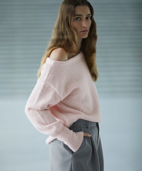 uncrave（アンクレイヴ） 長袖ニット 1 ピンク レディース : ZOZOTOWN