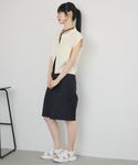 サマーニット ニット セーター WZIPポリN...の詳細画像4