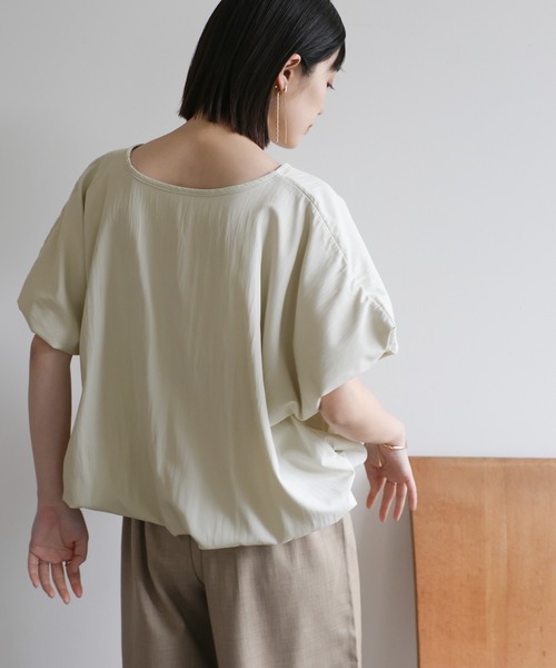 「select MOCA Et」 半袖ブラウス FREE ブラック レディース_画像3