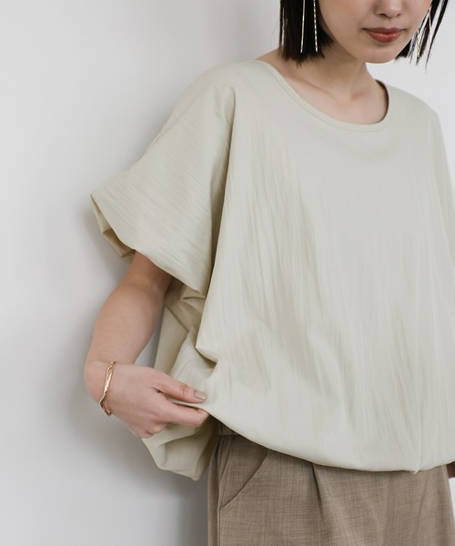 「select MOCA Et」 半袖ブラウス FREE ブラック レディース_画像8