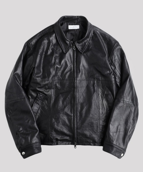 コート ジャケット BALLAST ARK / バラストアーク：Upcycled Cow Leather Jacket：BA12-JK01「AST」の画像