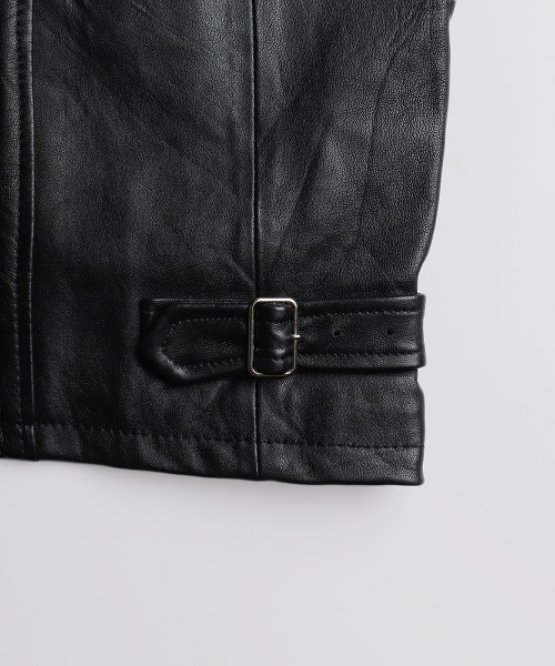 コート ジャケット BALLAST ARK / バラストアーク：Upcycled Cow Leather Jacket：BA12-JK01「AST」の画像