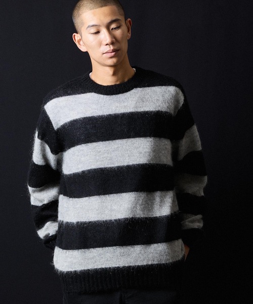 ナンバーナイン　ニットセーター NUMBER (N)INE（ナンバーナイン） セーター ニット MOHAIR WIDE