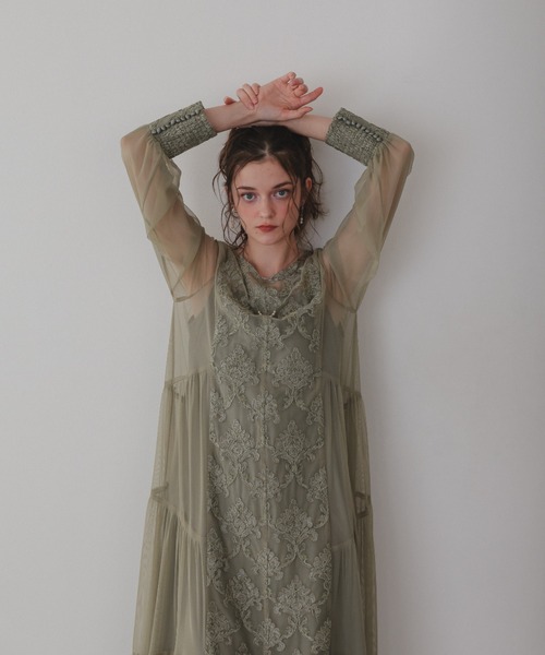 Dorry Doll（ドリードール） ドレス モールレースサイドティアード